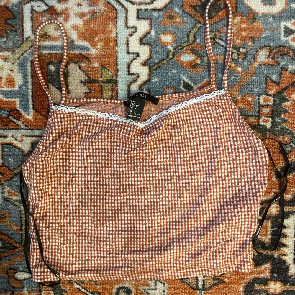 (🌼SALE 2 FOR $10🌼) NWOT gingham tank